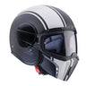Caberg Ghost Open Face Streetfighter Motorcycle Helmet Legend Black/White - Caberg -  - MSG BIKE GEAR - 1