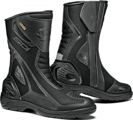 Sidi Aria Gore-Tex Waterproof/Breathable Touring Motorcycle Boots - Black - Sidi -  - MSG BIKE GEAR - 1