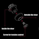 Pinlock 3 Component Pin Set fits 5mm Visor Holes