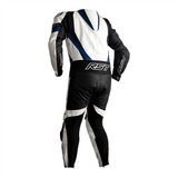 RST TracTech Evo 4 CE Leather Suit - White / Blue / Black