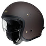 Shoei J.O Open Face Motorcycle Helmet - Plain