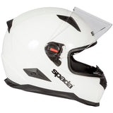 Spada RP900 Motorcycle Motorbike Full Face Thermo Plastic Helmet - White - Spada -  - MSG BIKE GEAR - 1