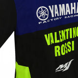 Official VR46 Womens Yamaha Racing T-Shirt - Blue / Black