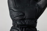 RST S1 CE Mens Waterproof Leather Motorcycle Gloves - Black