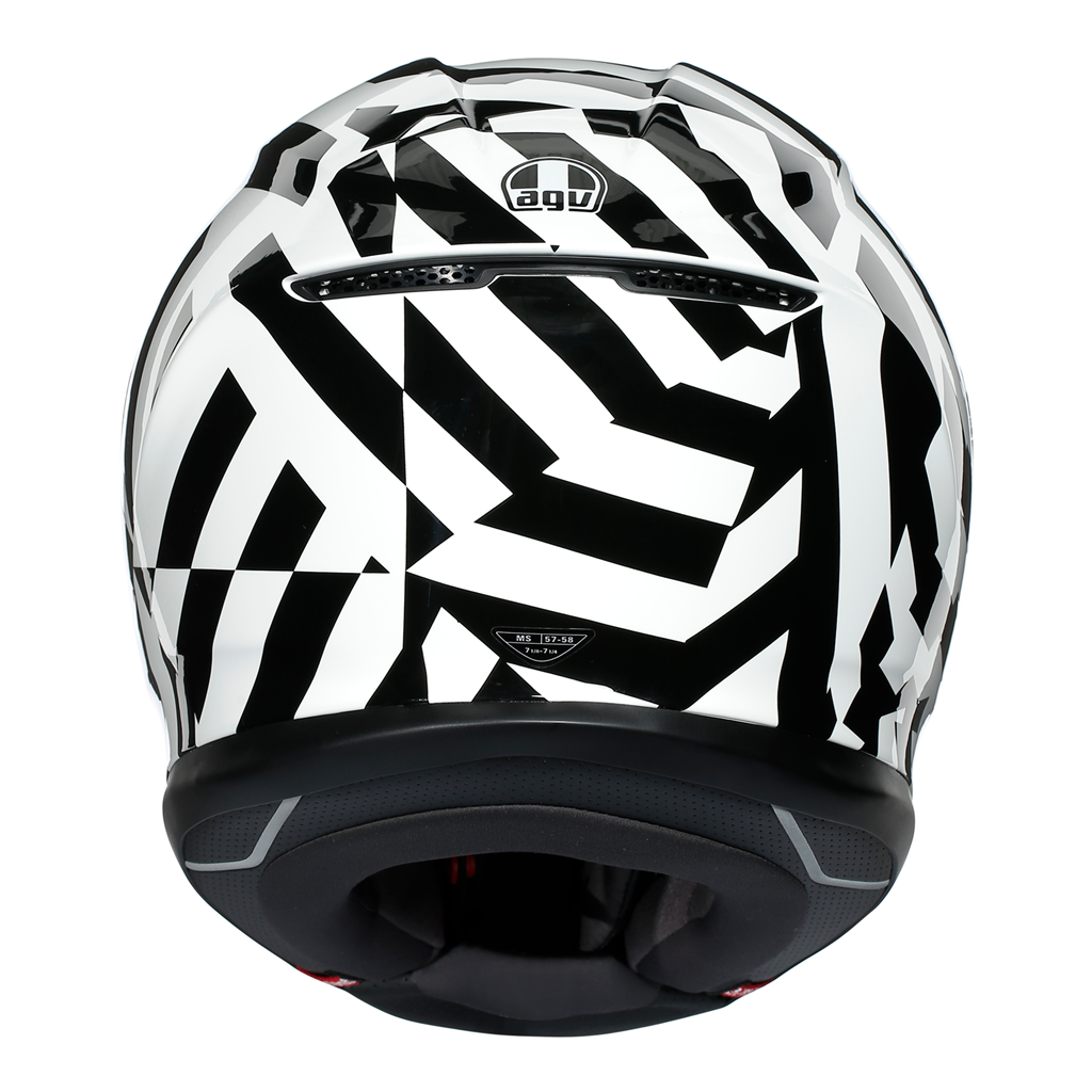 AGV K6 "Secret" Full Face Helmet - Black / White