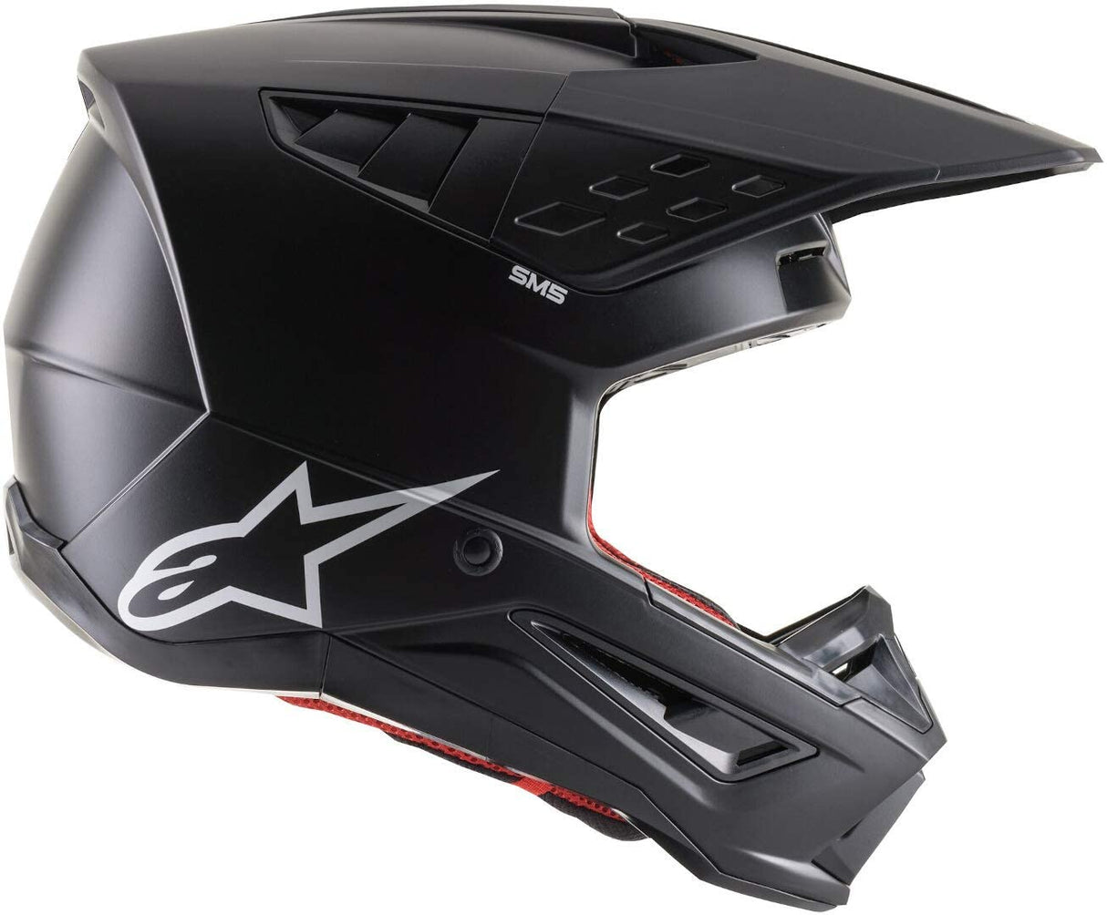 Alpinestars SM5 Motocross Helmet - Matt Black