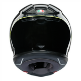 AGV K6 "Minimal" Full Face Helmet - Gunmetal / Black / Fluo Yellow