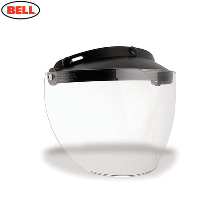 Bell Custom 500 Motorcycle Helmet Replacement MXL 3-Snap Flip Visor Clear - Bell -  - MSG BIKE GEAR
