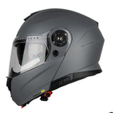 G-Mac Concept Evo Flip Front Motorcycle Helmet + FREE Pinlock Anti-Fog Insert