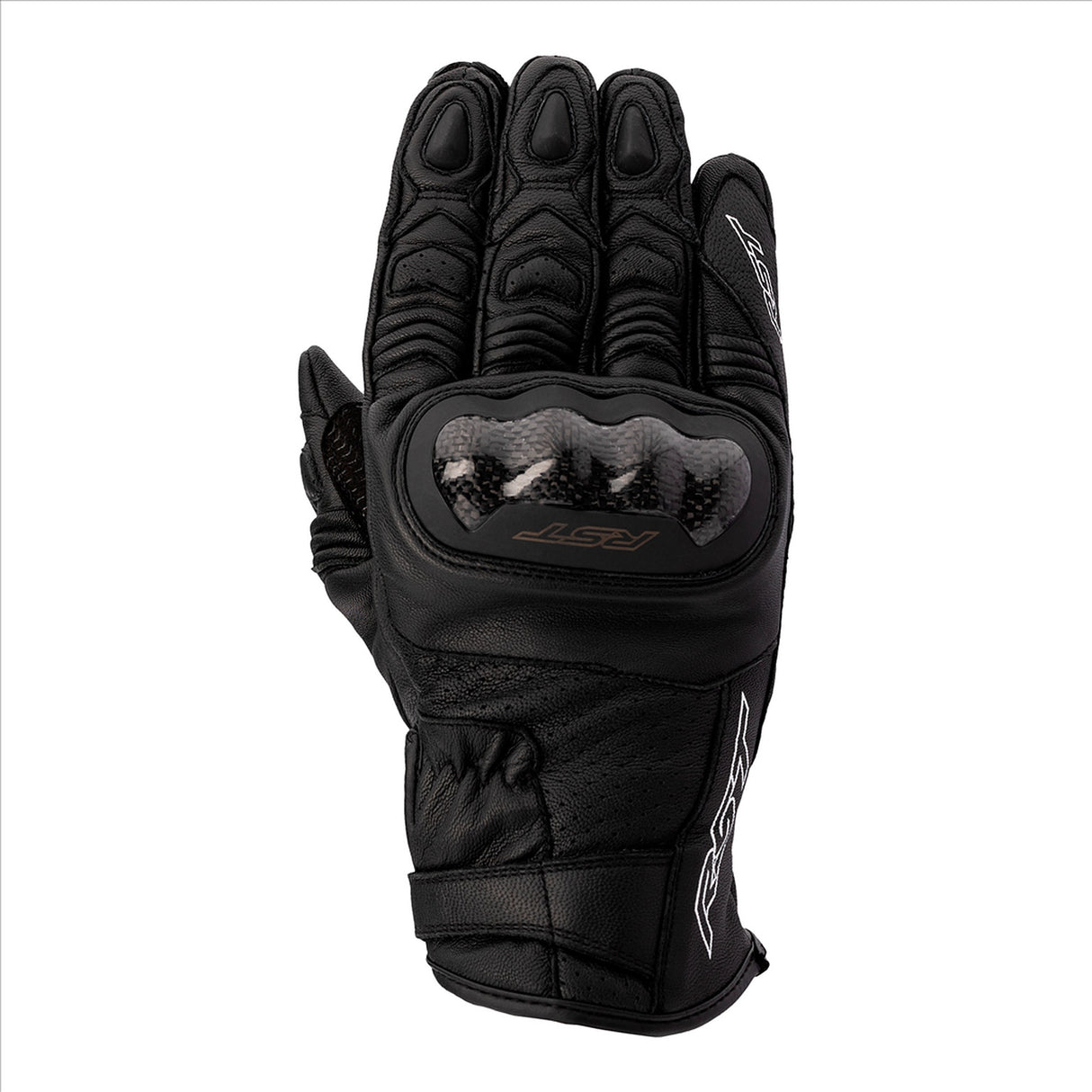 RST CE Mens Shortie Leather Glove - Black