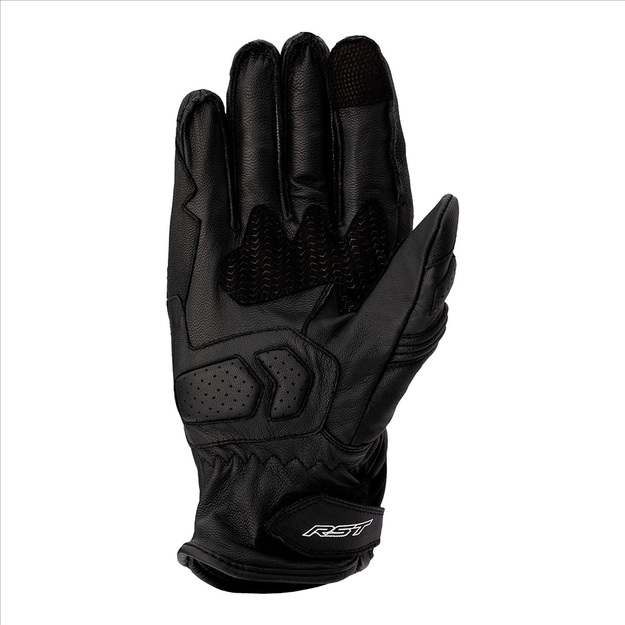 RST CE Mens Shortie Leather Glove - Black