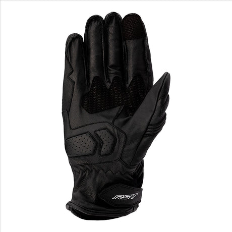 RST CE Mens Shortie Leather Glove - Black