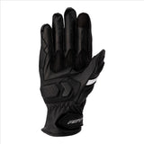 RST CE Mens Shortie Leather Glove - Black, White