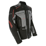 Spada Textile Waterproof Jacket Ascent CE Black/Grey