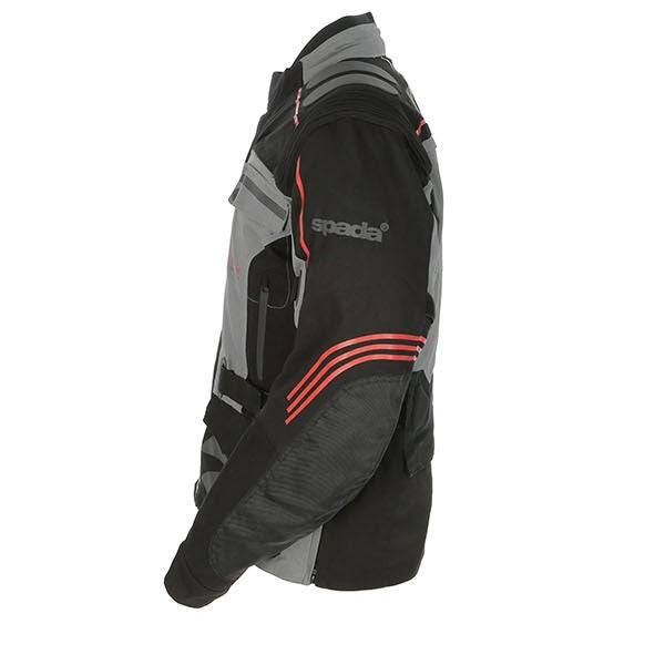 Spada Textile Waterproof Jacket Ascent CE Black/Grey