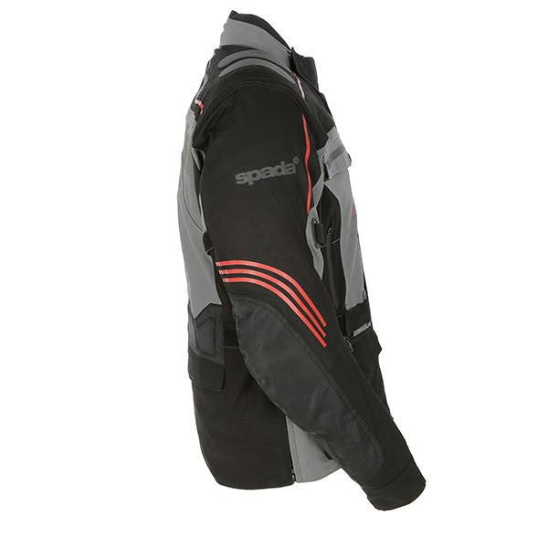 Spada Textile Waterproof Jacket Ascent CE Black/Grey