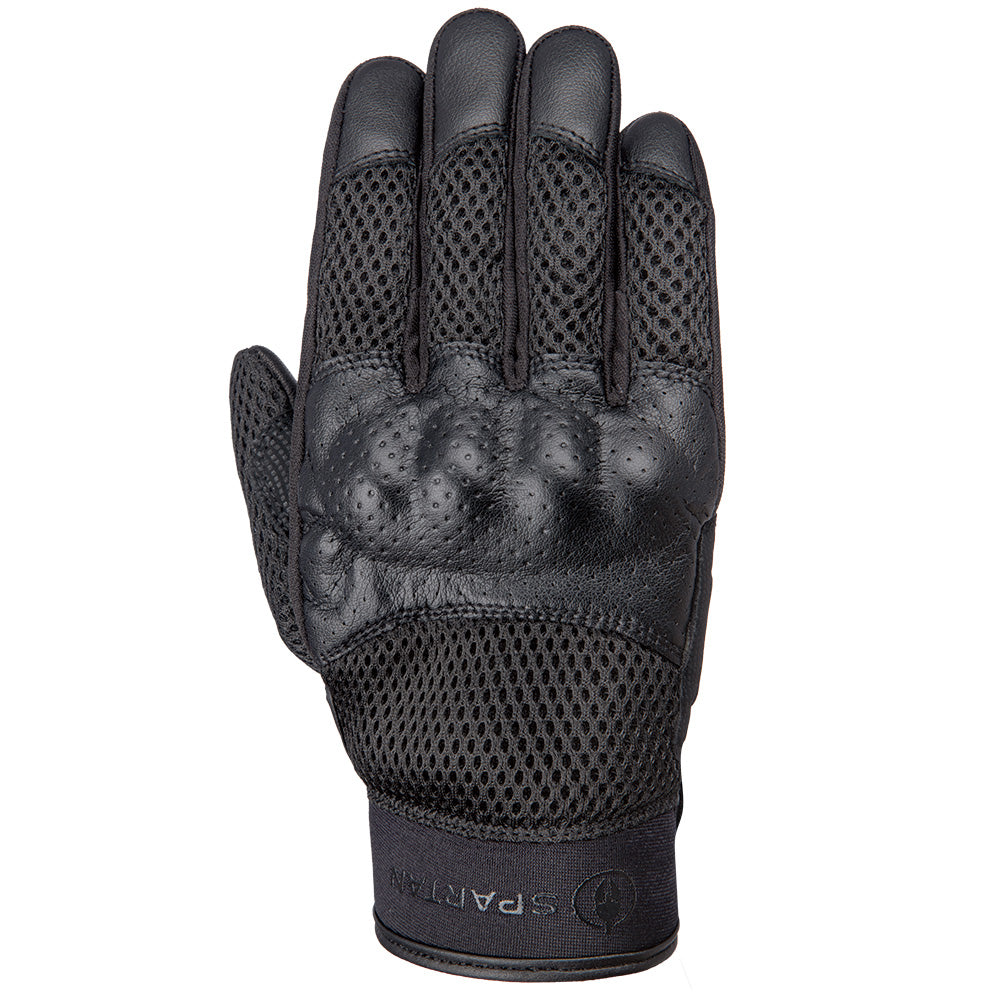 Spartan Air Mesh Short Gloves - Black