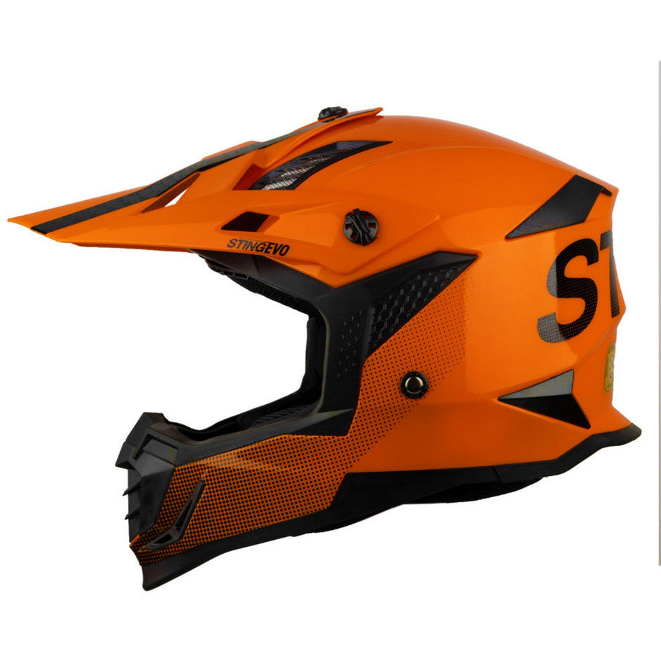 G-Mac Sting Evo ACU Approved Motocross Motorcycle MX Off Road Helmet