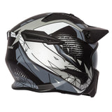 Spada Storm Trails Helmet - Matt Black/Silver/Grey