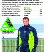 Richa Typhoon Waterproof Overalls Suit - Black