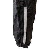 Richa Typhoon Waterproof Overalls Suit - Black / Fluo Yellow