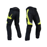 RST 2889 Rallye CE Certified Mens Textile Motorcycle Jeans - Black/Flo Yellow