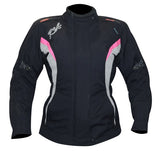 RST Gemma Textile Touring Jacket - Black/Pink