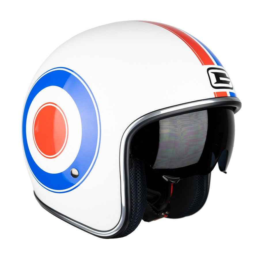 G-Mac Rebel Evo Open Face Motorcycle Helmet (Also Rebel Evo 2.0 Available)