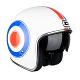 G-Mac Rebel Evo Open Face Motorcycle Helmet (Also Rebel Evo 2.0 Available)