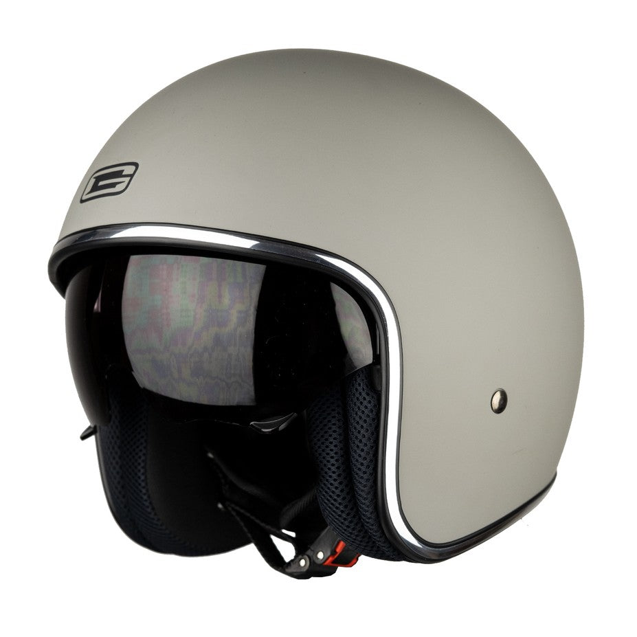 G-Mac Rebel Evo Open Face Motorcycle Helmet (Also Rebel Evo 2.0 Available)