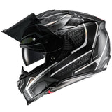 HJC RPHA 70 Full Face Touring Motorcycle Helmet Lid - Black Panther MC5SF L
