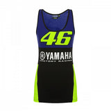 Official VR46 Womens Yamaha Racing Tank Top - Blue / Black
