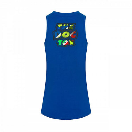 Official VR46 Pop Art Tank Top - Blue
