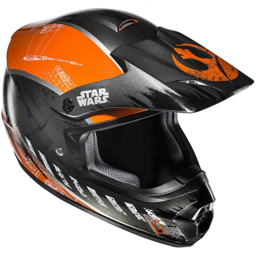 HJC CS-MXⅡ スターウォーズ レベル オフロードヘルメット ゴーグル付 HJC CS-MX II MX Helmet - Star Wars Rebel X-Wing MC7 – MSG Bike Gear