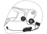 SENA SMH10R RACE Motorcycle BLUETOOTH HEADSET/INTERCOM (UK) 1PC VERSION 3 - Sena -  - MSG BIKE GEAR - 1