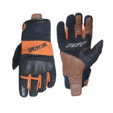 RST 2109 Adventure Leather Gloves - Orange/Black