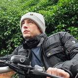 Merlin Moseley Merino Wool Beanie Grey One Size