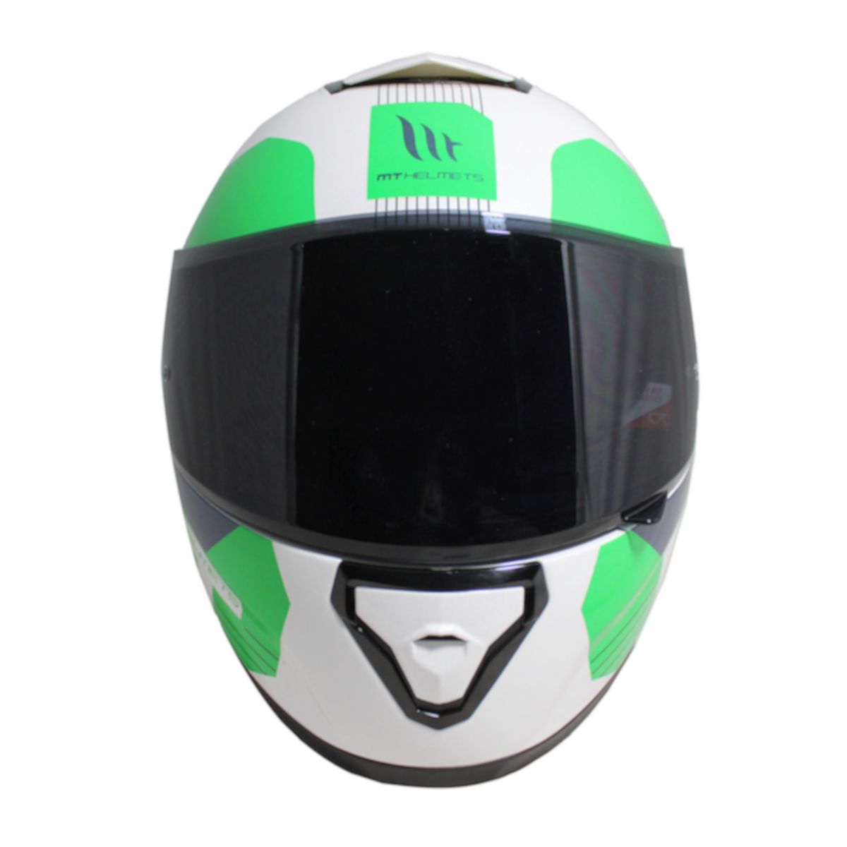 MT Thunder 3 SV Ray Full Face Helmets - White/Green/Blue