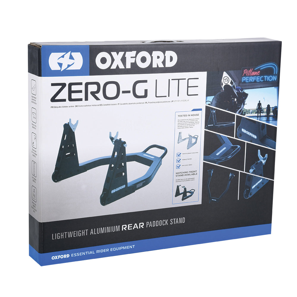 Oxford ZERO-G LITE Motorcycle Rear Paddock Stand