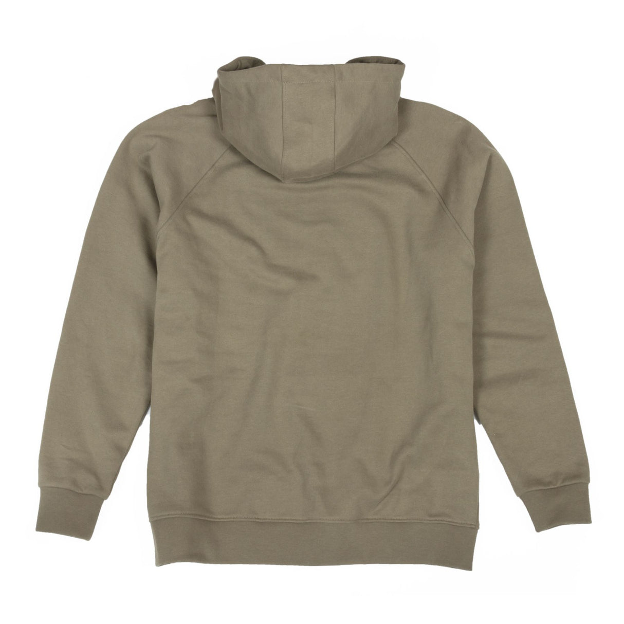 Merlin Sycamore Pull Over Organic Cotton Fleece Hoody - Kharki