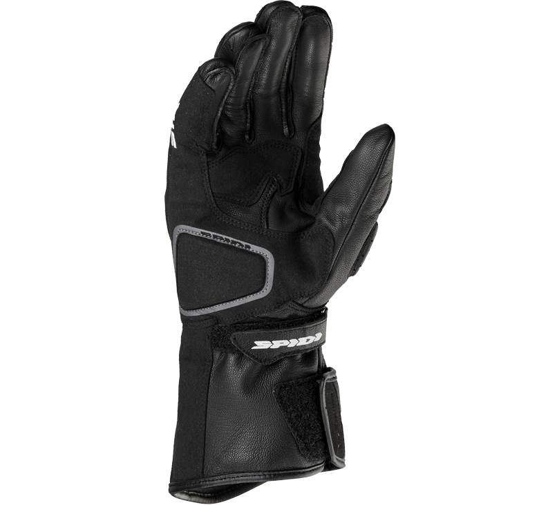 Spidi STR 5 Leather Sports Gloves - Black