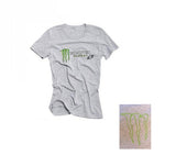 One Industries Monster Girls Ladies Heather Grey Confusion T-Shirt