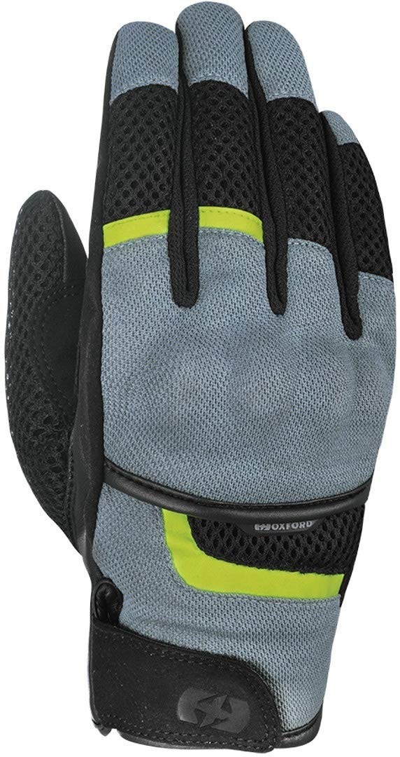 Oxford Brisbane Air Textile Gloves - Charcoal, Black