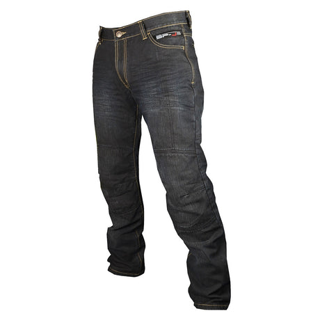Oxford SP-J3 ARAMID Motorcycle Pants Protective Denim Jeans - Black - Oxford -  - MSG BIKE GEAR
