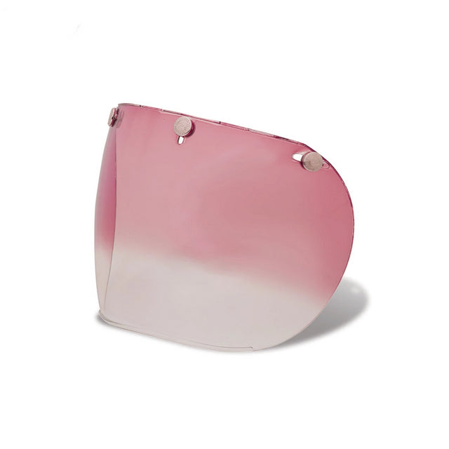 Bell Custom 500 Helmet Replacement Retro 3-Snap Fixed Shield/Visor Pink Gradient - Bell -  - MSG BIKE GEAR