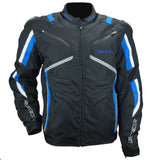 Spada X-sport Waterproof Race Textile Motorcycle Jacket Black/Blue/White - Spada -  - MSG BIKE GEAR - 1