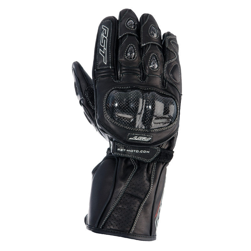 RST DELTA II CE 2541 LEATHER MOTORCYCLE GLOVES BLACK - RST -  - MSG BIKE GEAR