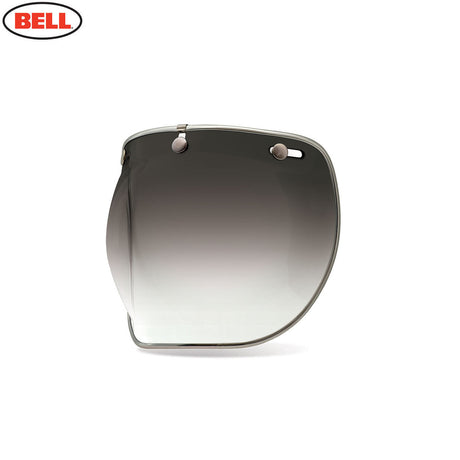 Bell Custom 500 3-Snap Bubble Deluxe Helmet Sield / Visor - Smoke Gradient - Bell -  - MSG BIKE GEAR