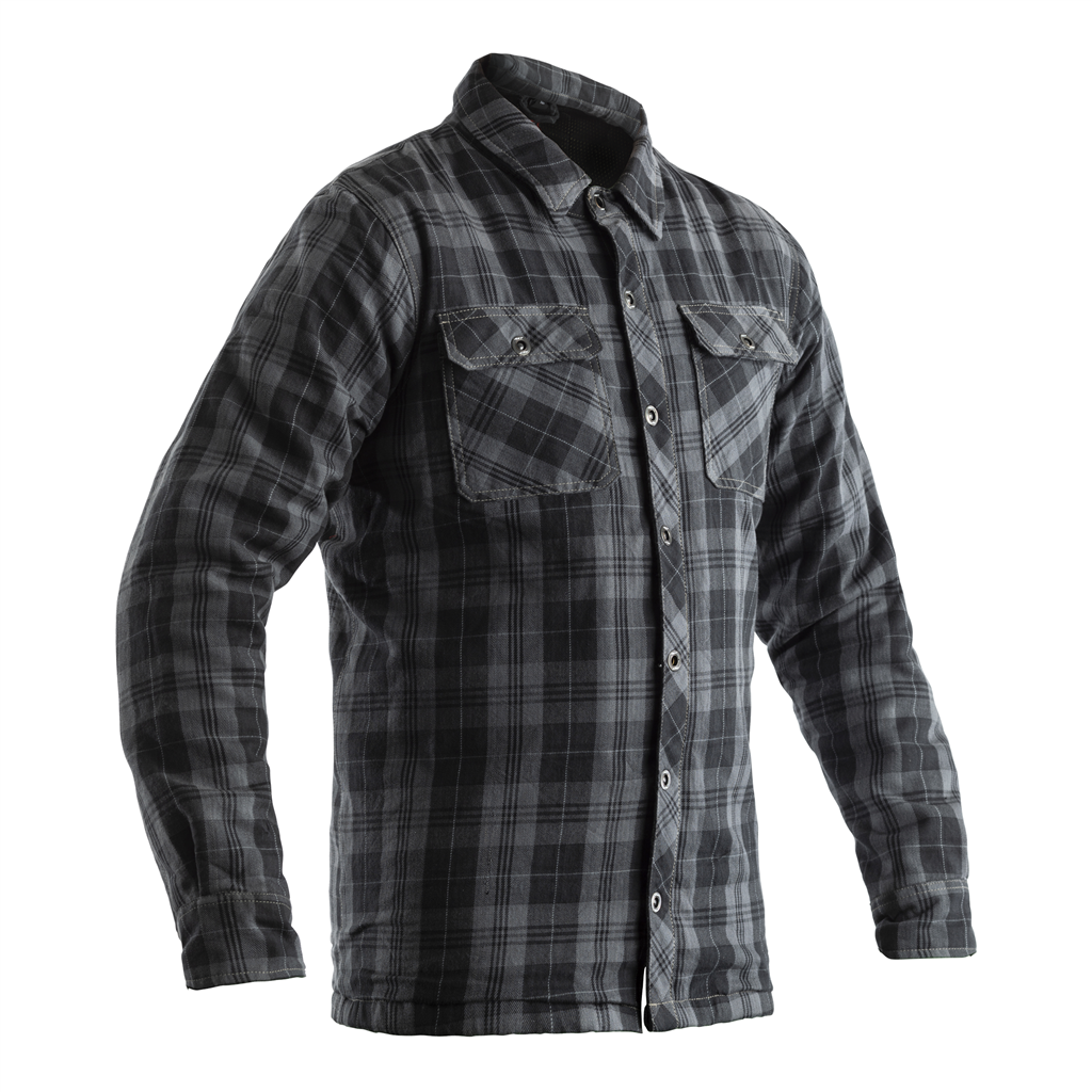 RST Lumberjack Armoured Chequered Shirt - Grey