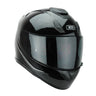 G-Mac Roar Evo Blackout Full Face Fibreglass Motorcycle Helmet + FREE Dark Visor